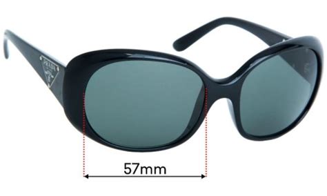 Prada SPR27L 57mm Replacement Lenses by Sunglass Fix™